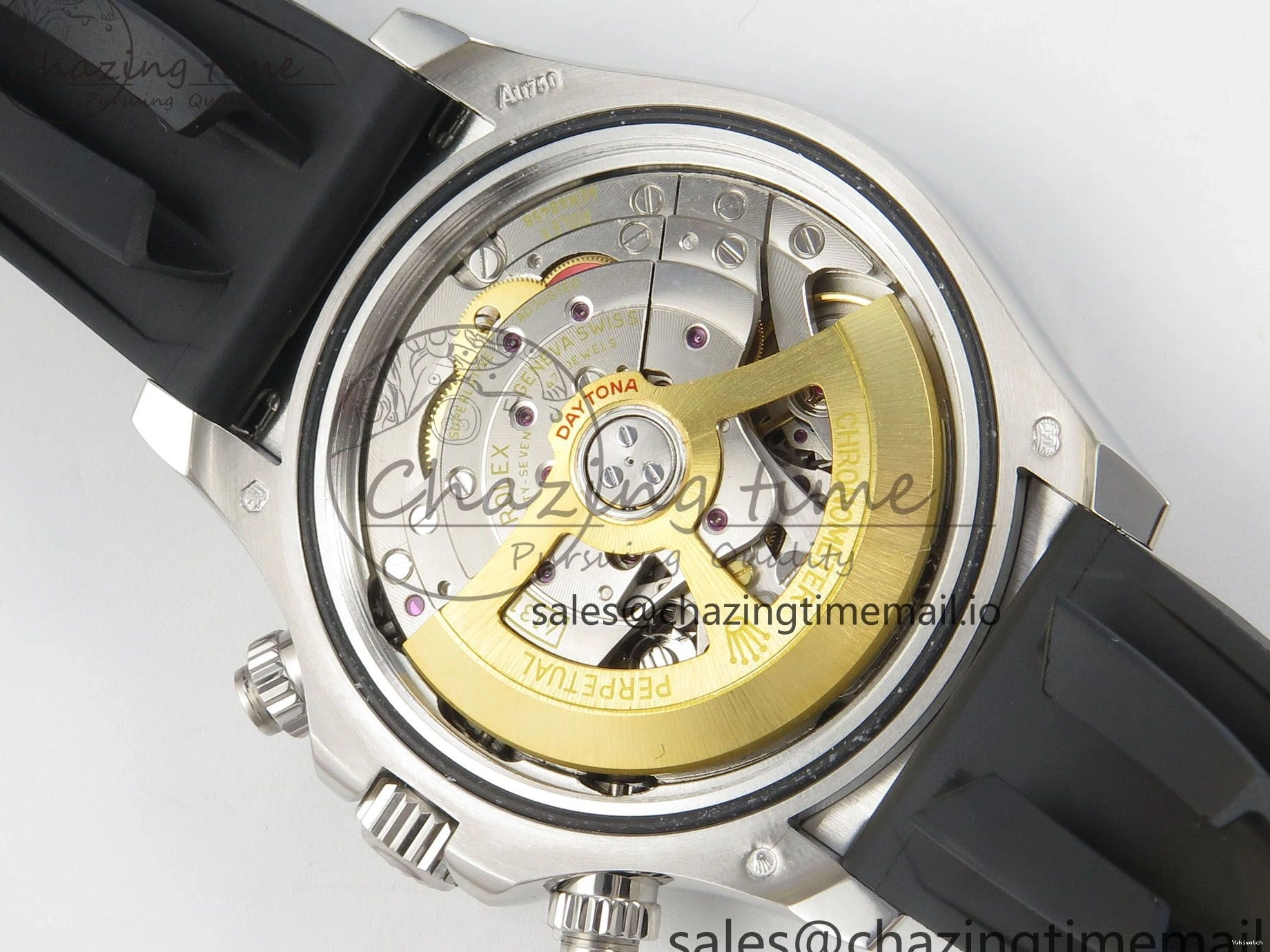 Oysterflex Bezel Clean on Ceramic DD4131 1:1 SS Dial 126519 Black Black Rubber Edition Best Stick Strap Daytona 0518